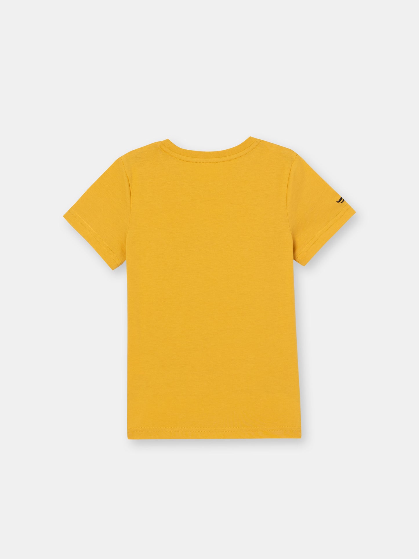 Short Sleeve T-Shirt with (Zebra) Reflective Graphic - Yellow